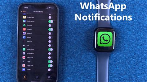 whatsapp notifications on apple watch.